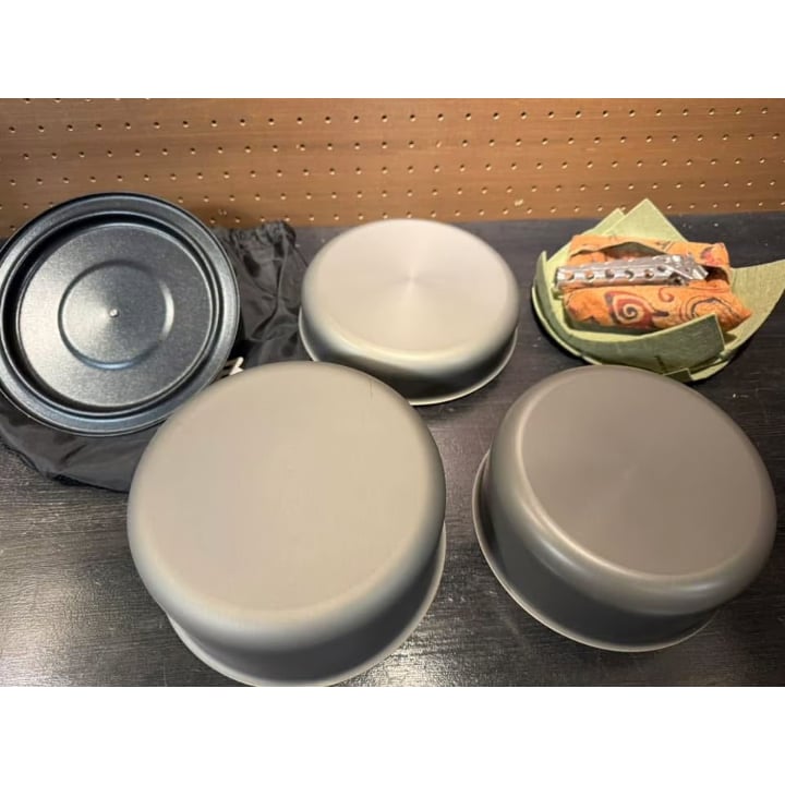 【新品未使用】MSR DURALITEデュラライト ミニクックセット＆フライパン MSR DURALITE デュラライト フライパンセット | 第三商店