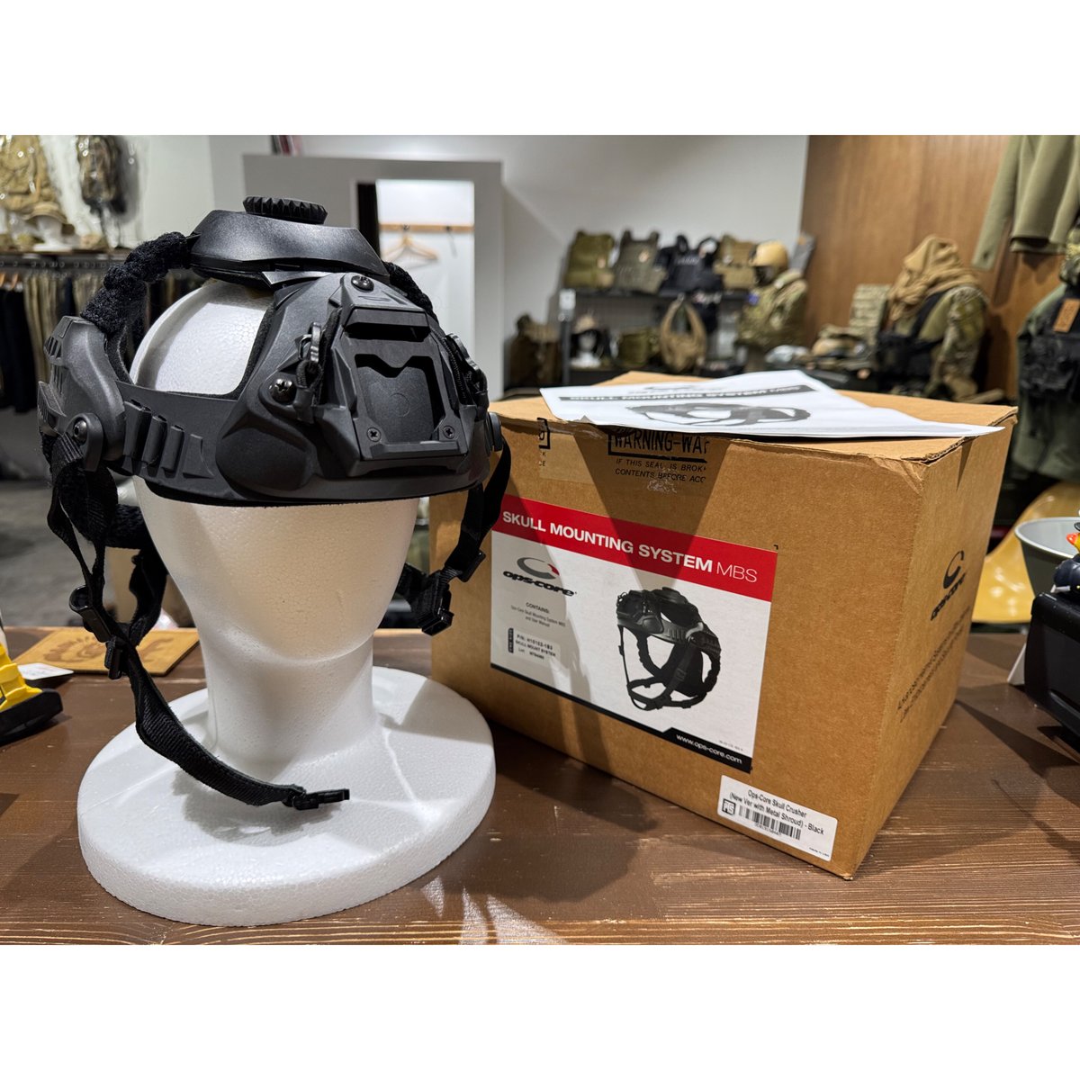 実物 OPS-CORE SKULL MOUNTING SYSTEM MBS | 第三商店