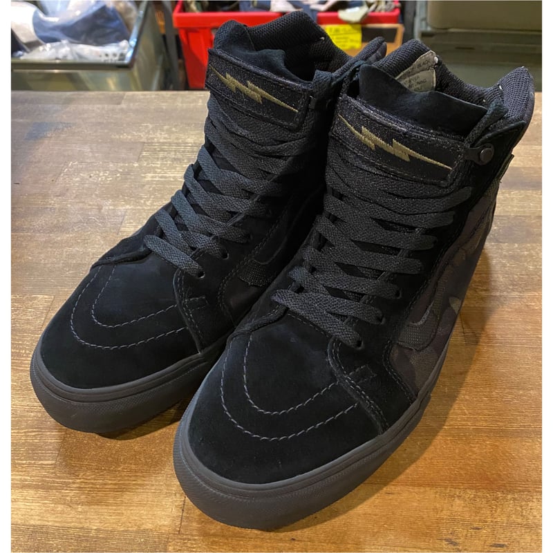 DEFCON × VANS SK8-Hi US-9 27cm マルチカムブラック | 第三商店