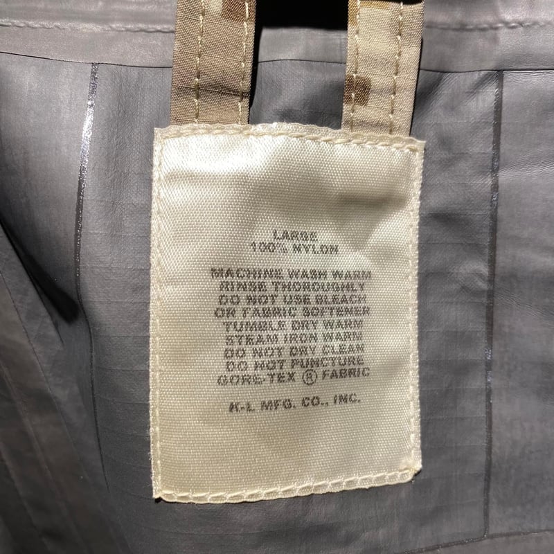 K-L MFG Lサイズ GORE-TEX レインジャケット | 第三商店 K-L MFG Lサイズ GORE-TEX レインジャケット | 第三商店