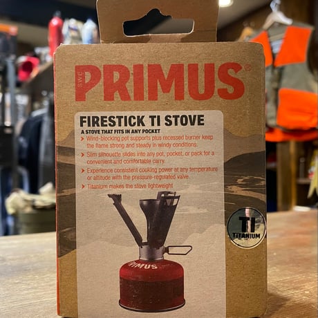 日本未発売 PRIMUS FIRESTICK TI stove チタンモデル