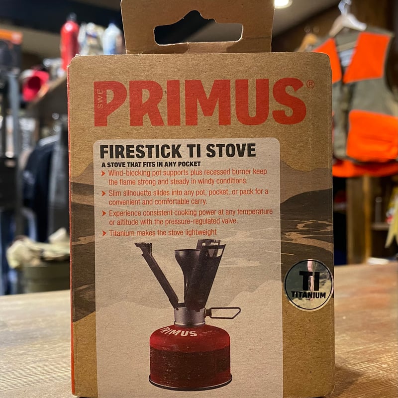 PRIMUS FIRESTICK TI ファイヤスティックチタン Primus Firestick Ti Stove ファイヤースティック チタン