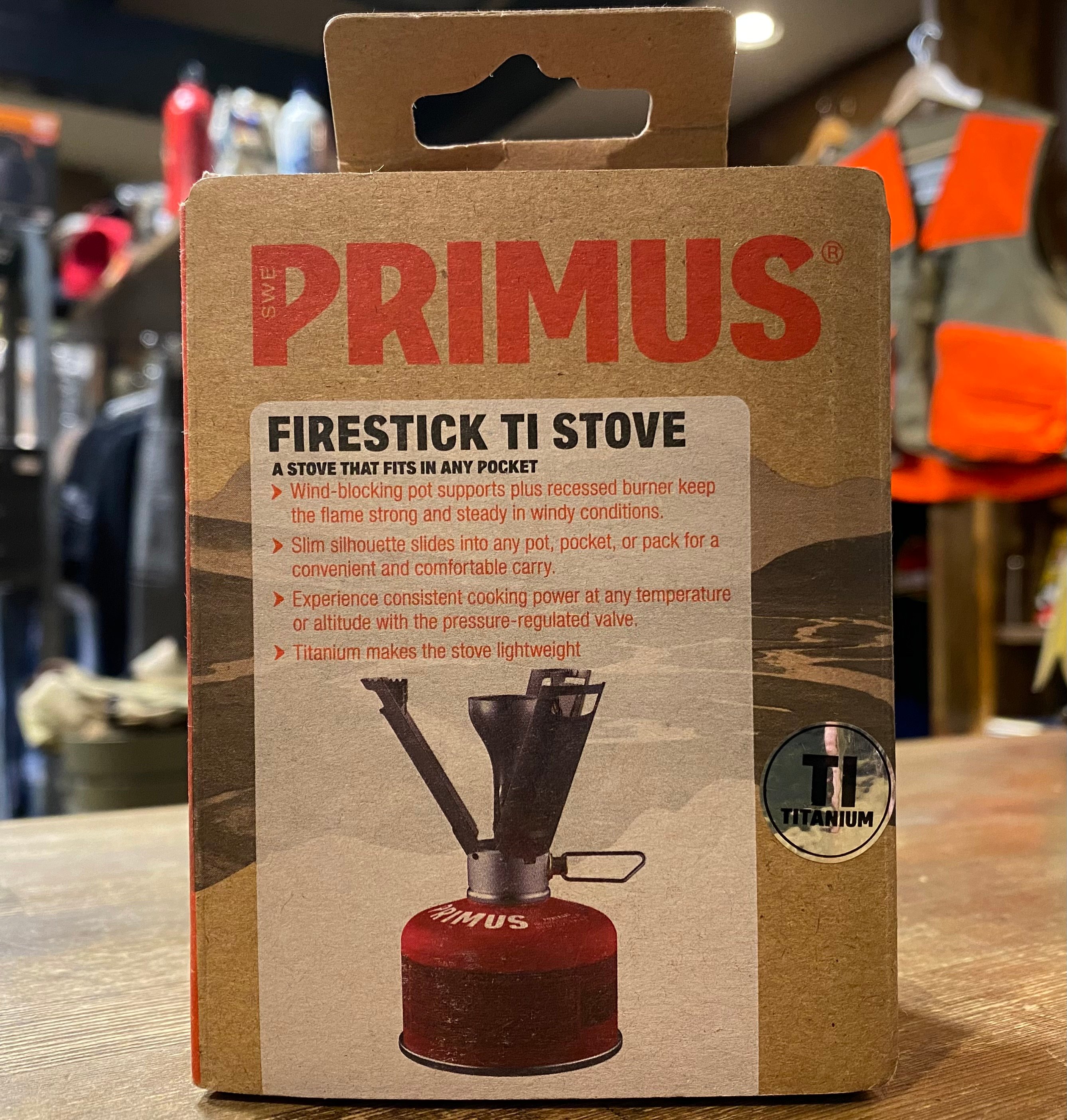 日本未発売 PRIMUS FIRESTICK TI stove チタンモデル | 第三商店