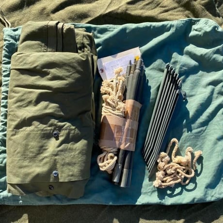 実物 軍用 US パップテント　64年製　美品