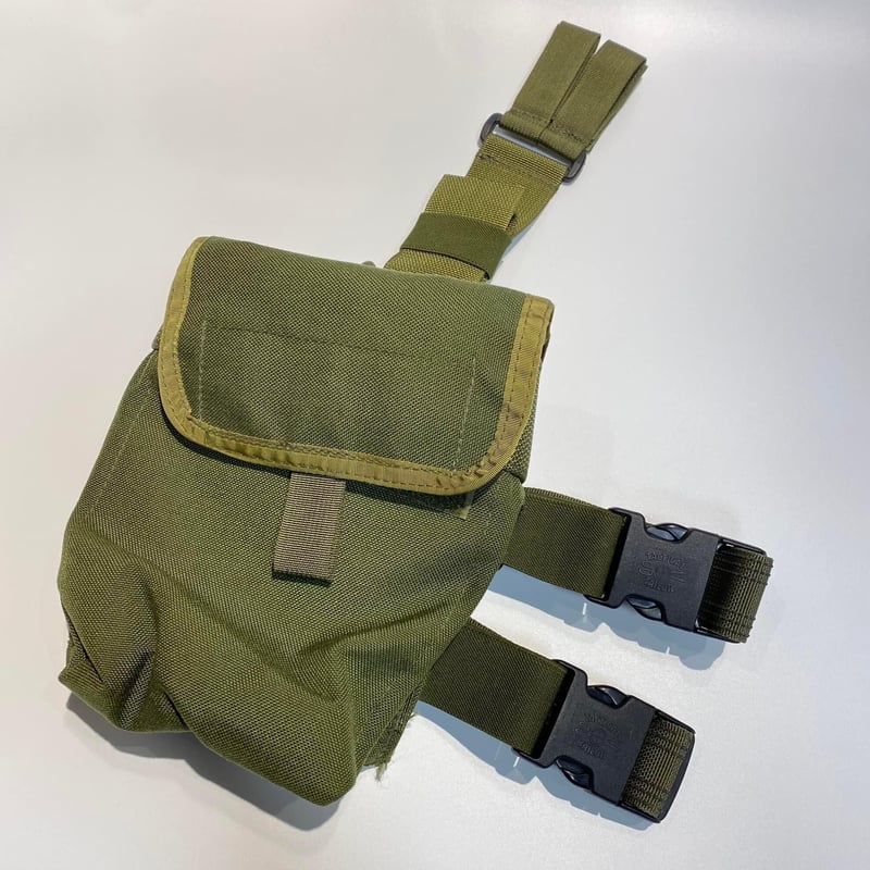 実物 米軍放出品 TAC-T ダンプポーチ OD TAC-T レッグダンプポーチ devgru使用 | 第三商店