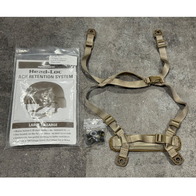 OPS-CORE H-Nape TAN L/XL チンストラップ ② | 第三商店