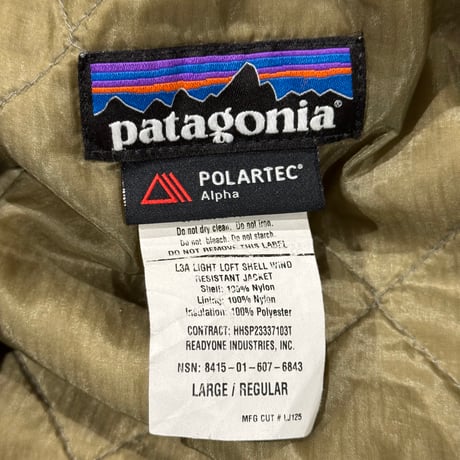 Patagonia PCU L3A L-R マルチカム