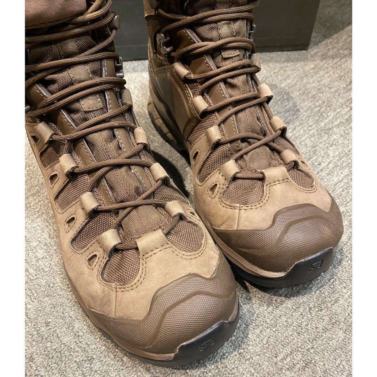 Salomon forces QUEST 4D GTX US-9.5 27.5cm ブラウン