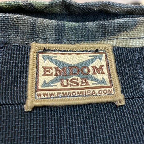 別注 EMDOM製 リアルツリー柄プレートキャリア&ポーチセット