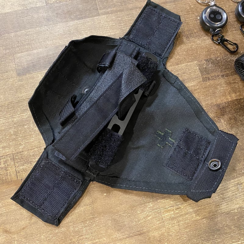 実物TQポーチ 止血帯付き ORDNANCE TACTICAL TQ 止血帯 & グローブ & メディックシザーズ ポーチ