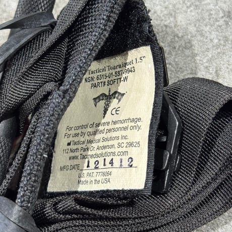 最新 薄型 止血帯 TMS SOF TACTICAL TOURNIQUET