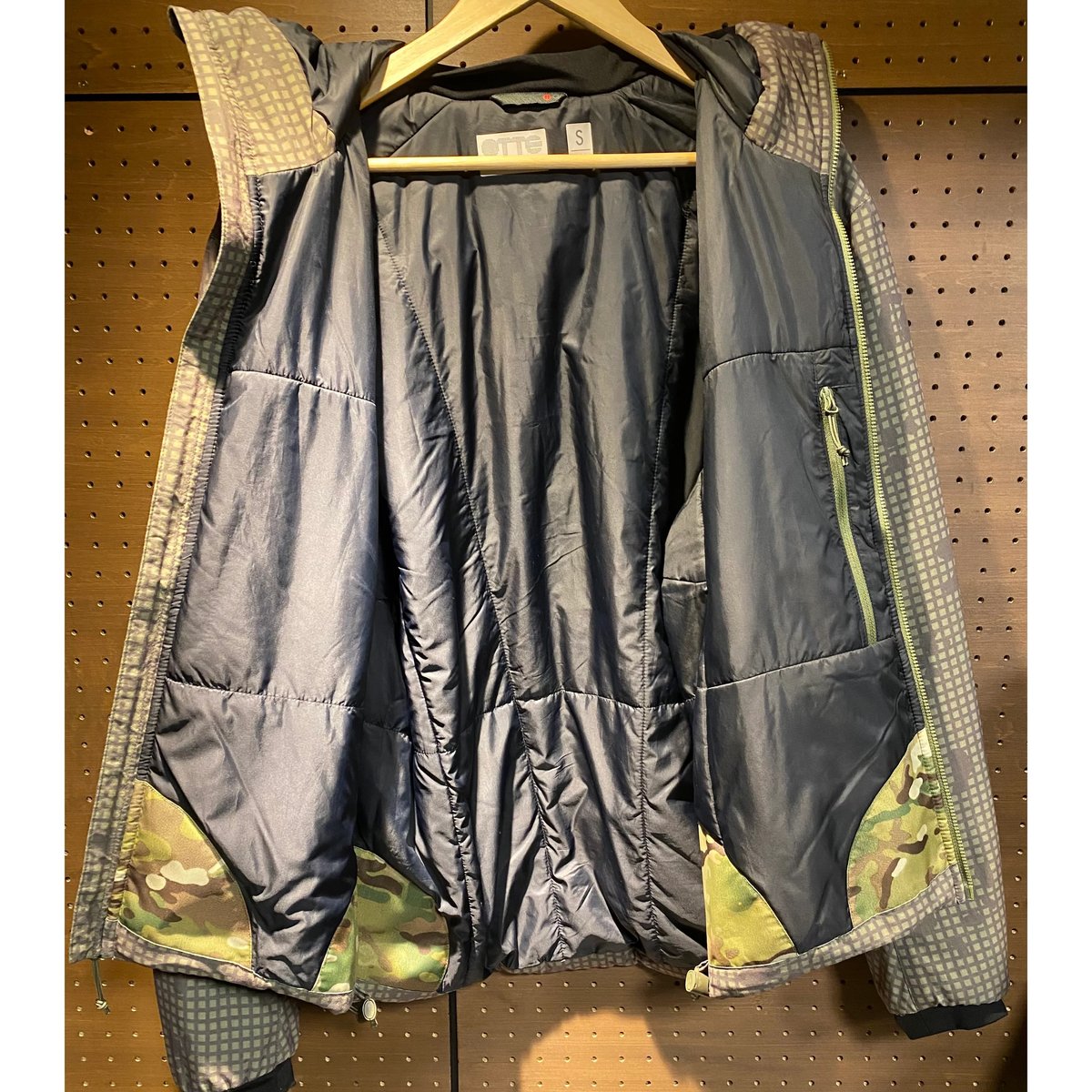 廃盤カラー otte gear LV Insulated Hooded Jacket Sサイズ