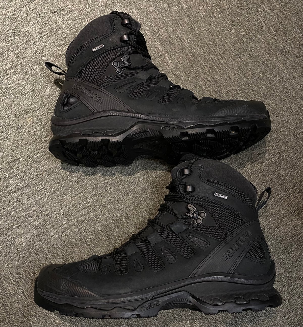 Salomon Quest 4D GTX Forces ブラック Salomon Quest 4D GTX Forces 2 EN Waterproof Tactical Hiking Boot