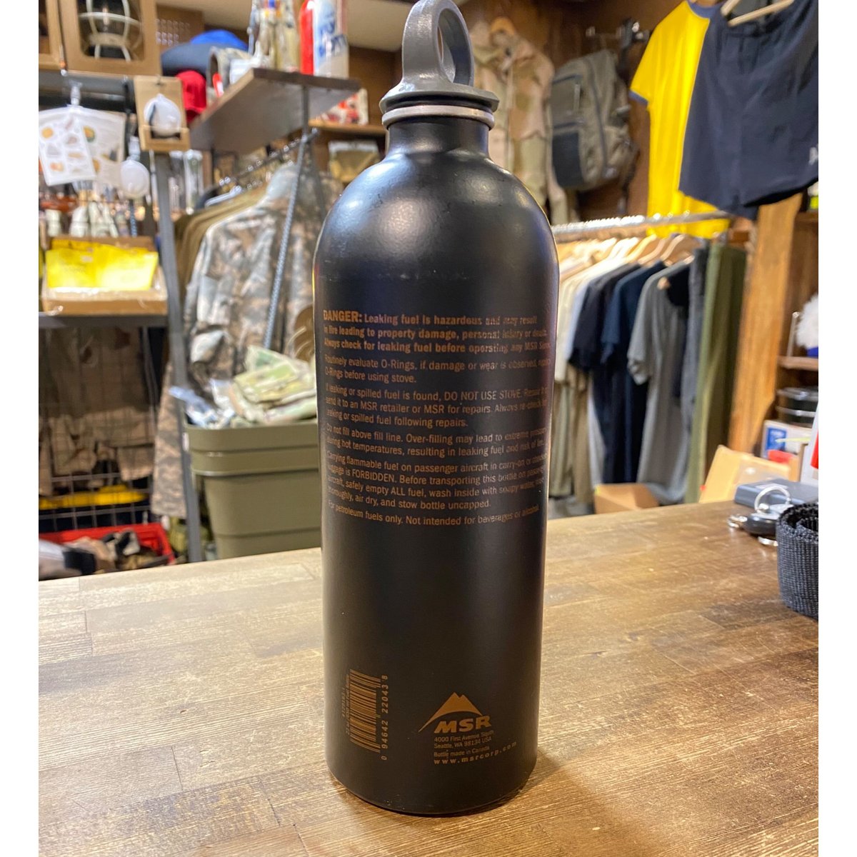 激レア カナダ軍モデル MSR 燃料ボトル 20oz ブラックボトル 激レア カナダ軍モデル MSR 燃料ボトル 20oz ブラックボトル