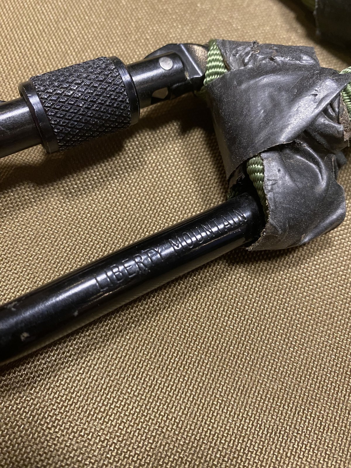 隊員カスタム品 セーフティランヤード OD | 第三商店