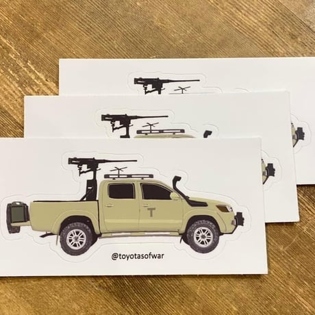 TOYOTAS OF WAR  HILUX ステッカー