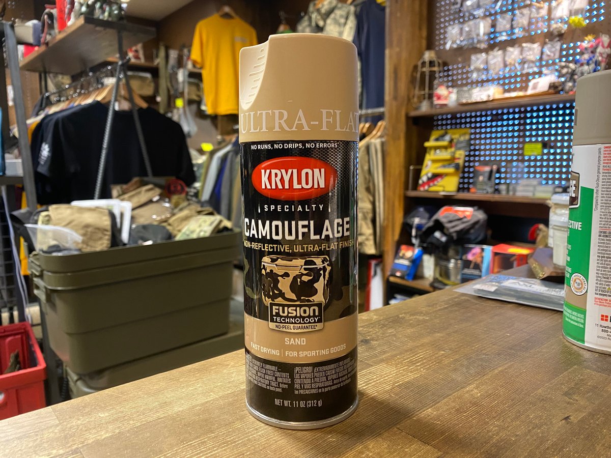 新品 KRYLON SAND カモフラージュスプレー アメリカ製 | 第三商店