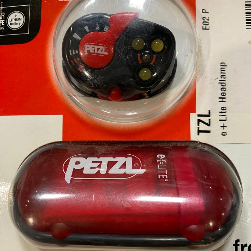 【新品・希少な旧型】ペツル e+lite/イーライト｜特殊部隊装備 ヘッドライト UL予備ライト】ペツルe+LITE（旧モデルE02P3）が最強サブ機 - UL
