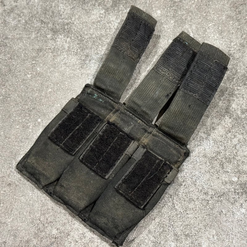 EAGLE トリプルピストルマガジンポーチ BK ① | 第三商店