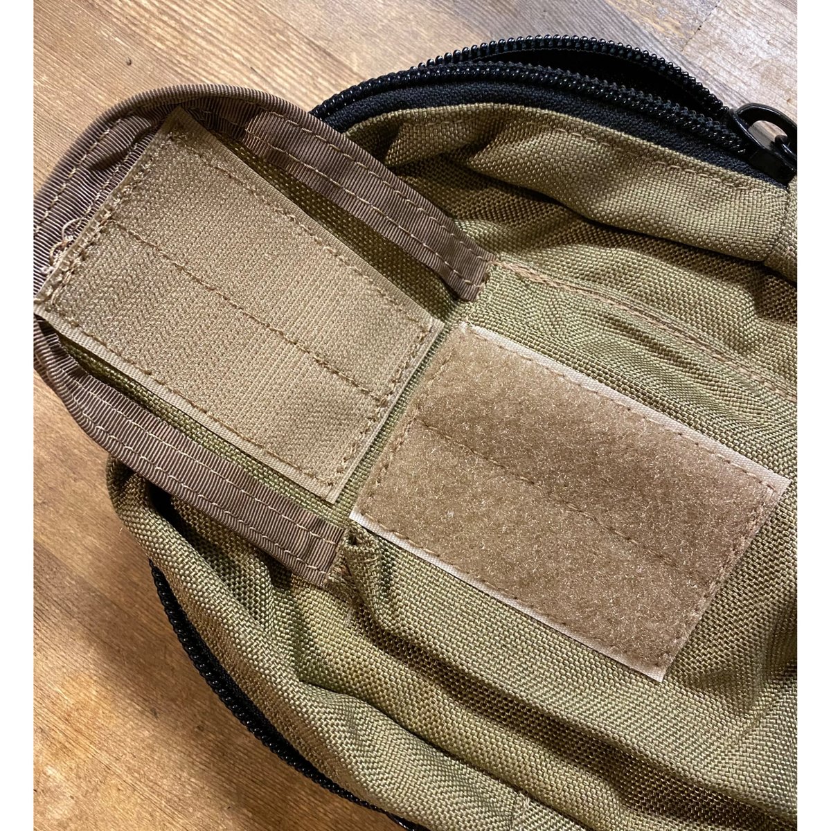 TAC-T ジッパーユーティリティポーチ カーキ | 第三商店