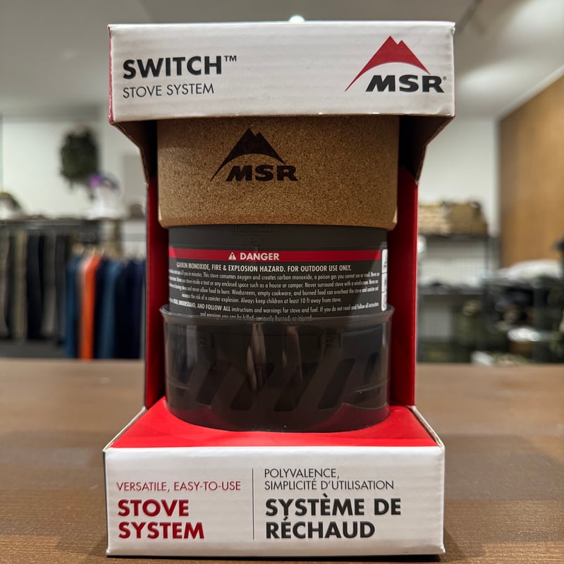 MSR 新作 ストーブ　Switch スイッチ　 新品 MSR 新作 ストーブ SWICH 日本未発売 | 第三商店