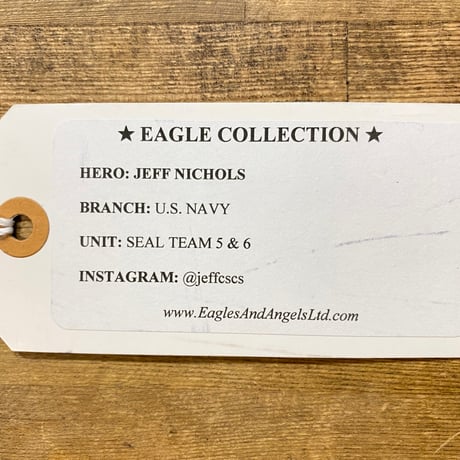 E&A EAGLE COLLECTION JEFF NICHOLS フィールドノートカバー