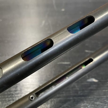 希少　実物　チタン製バイポッド　MK46、48用