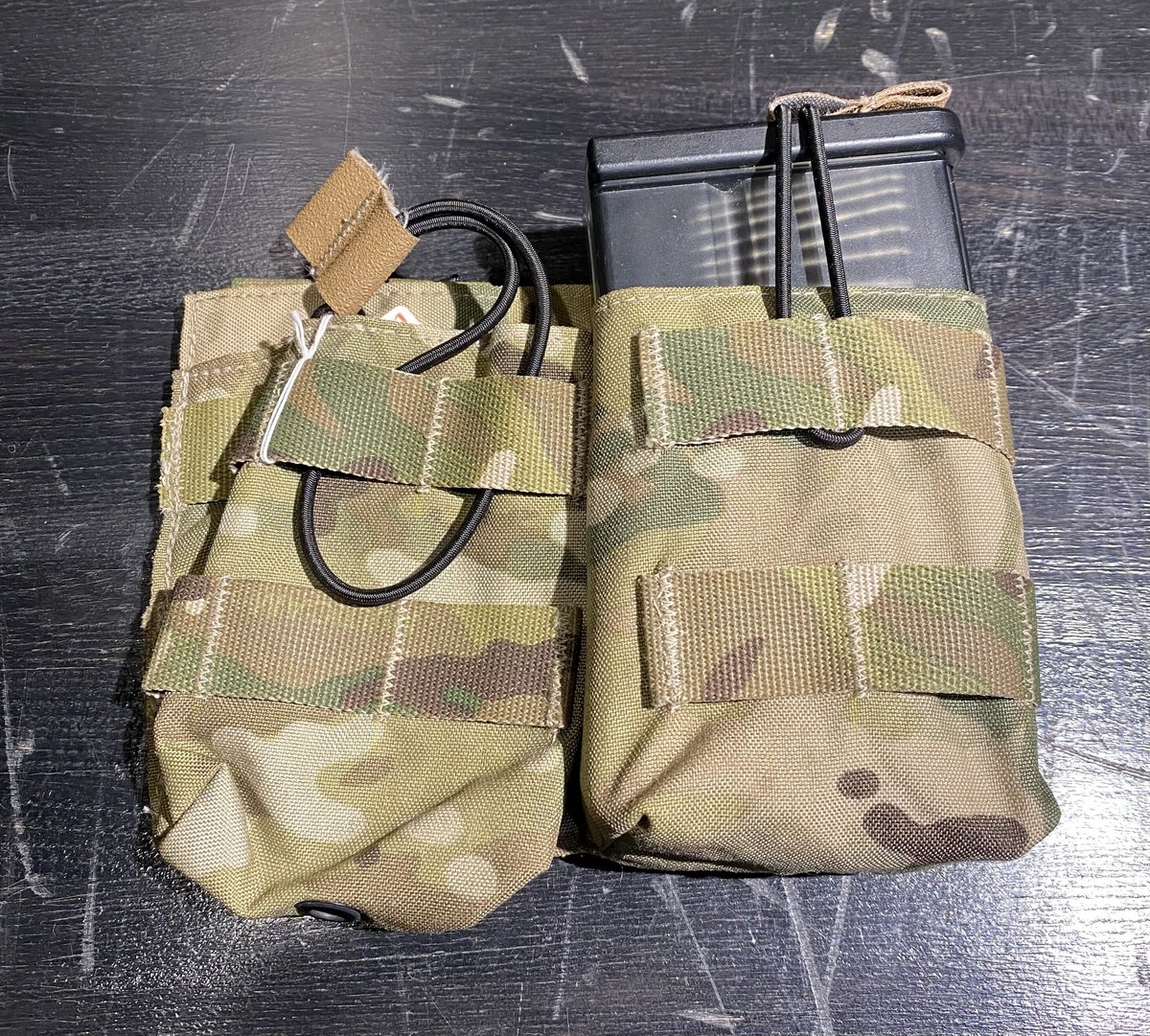 LBT 実物 汎用ハンドガンレッグホルスター マガジンポーチ付　未使用系　カーキ LBT 実物 汎用ハンドガンレッグホルスター マガジンポーチ付 未