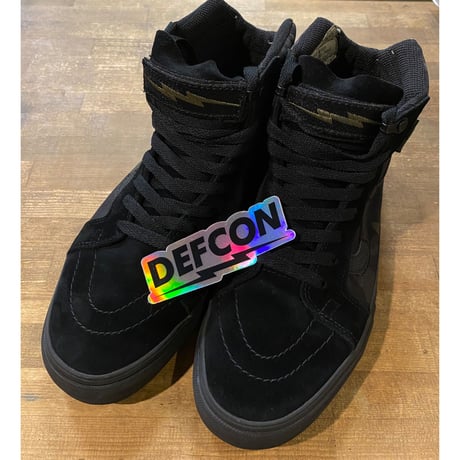 DEFCON × VANS SK8-Hi US-9 27cm マルチカムブラック