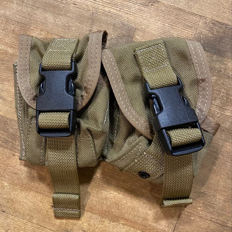 DG-MLCS ダブルフラググレネードポーチ カーキ mjk | 第三商店