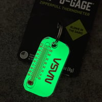 蓄光 NASA zip-o-gage 温度計