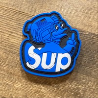 日本先行発売！ supダック　ミニPVCパッチ　ブルー