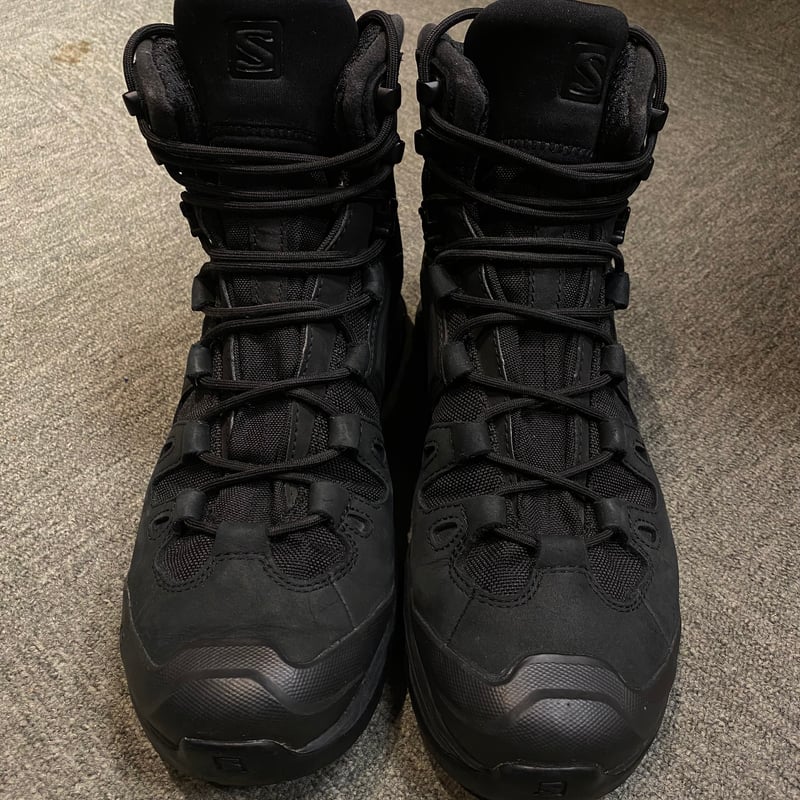 Salomon Quest 4D GTX Forces ブラック Salomon Quest 4D GTX Forces 2 EN Waterproof Tactical Hiking Boot