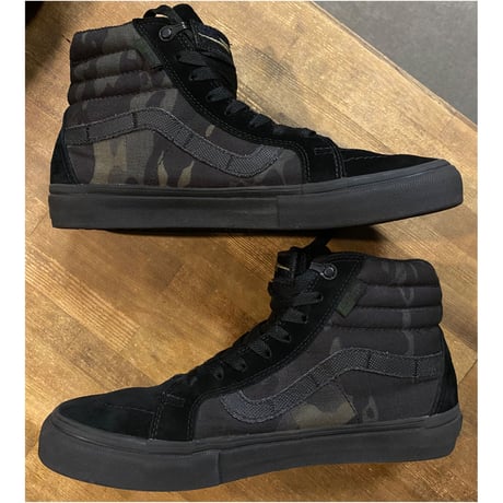 DEFCON × VANS SK8-Hi US-9 27cm マルチカムブラック