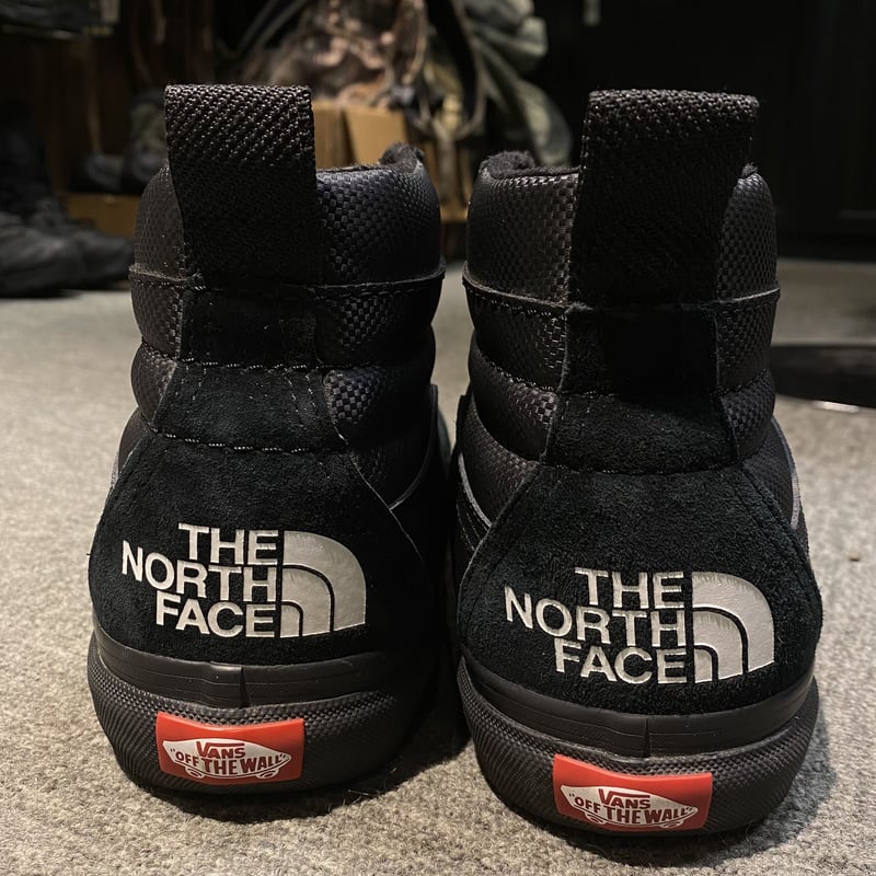 USED US 9.5 27.5cm THE NORTH FACE VANS