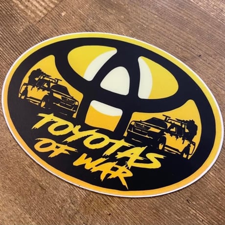 TOYOTAS OF WAR ステッカー