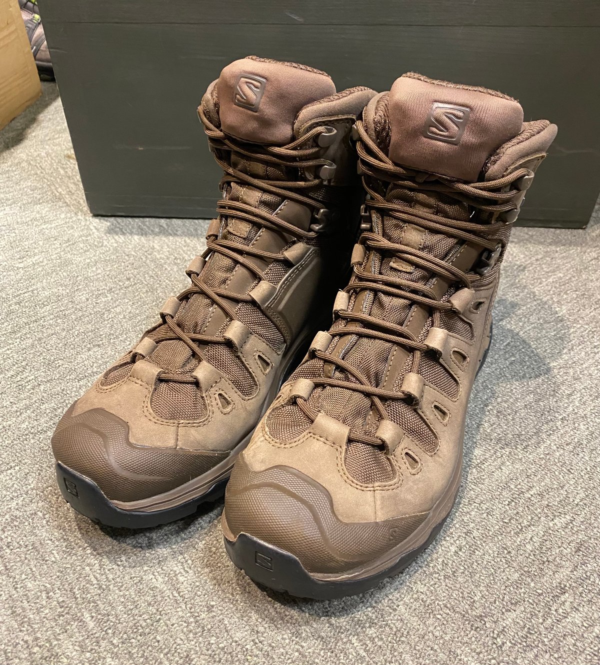 Salomon forces QUEST 4D GTX US-9.5 27.5cm ブラウン