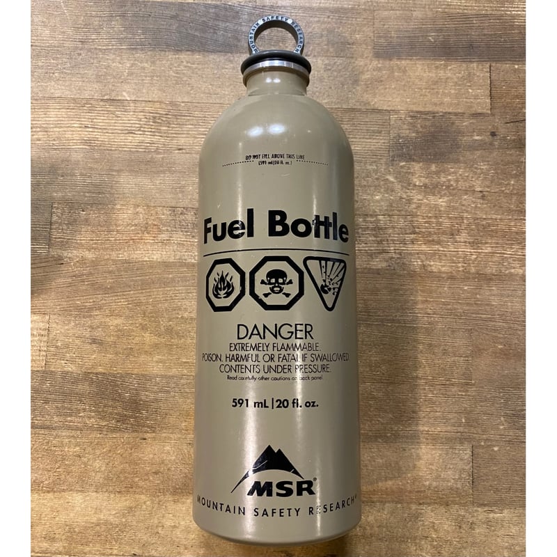 MSR FUEL BOTTLE 22oz アメリカ製燃料ボトル タンク