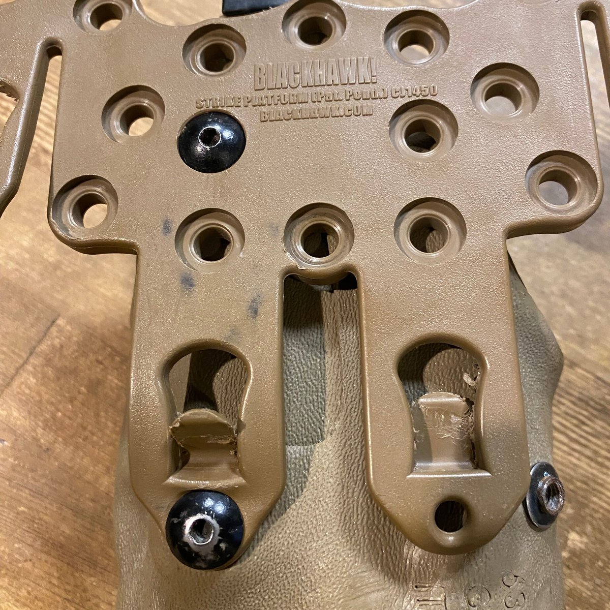 （実物）Safariland 6378 ホルスター　G19/23 ライト 右 SAFARILAND グロック19 +ライト用 6378 ALS ホルスター