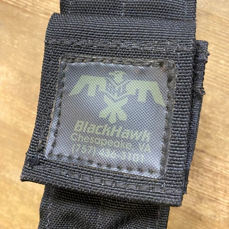 鳥タグ BHI製 シングルピストルマグポーチ　BK