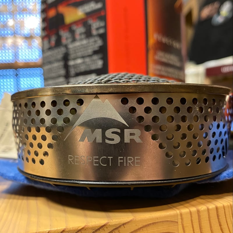 MSRリアクターストーブ　中古品 MSRリアクターストーブ 中古品 - メルカリ