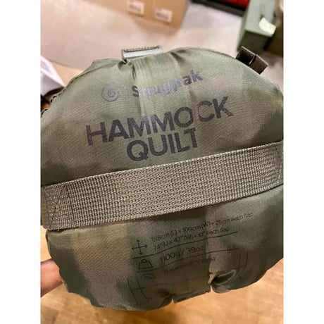 Snugpak HAMMOCK QUILT オリーブ