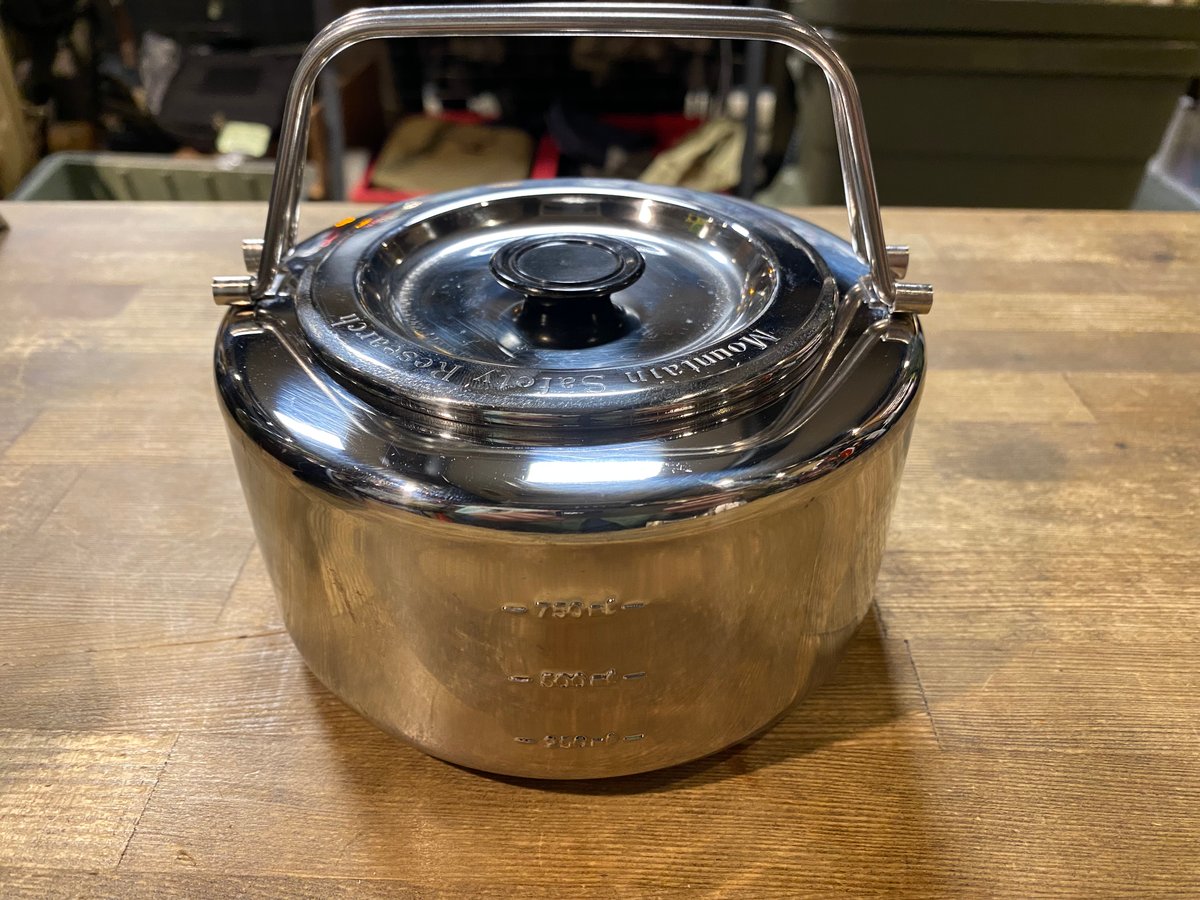 希少 旧デザイン 未使用品 MSR alpine teapot 韓国製 | 第三商店