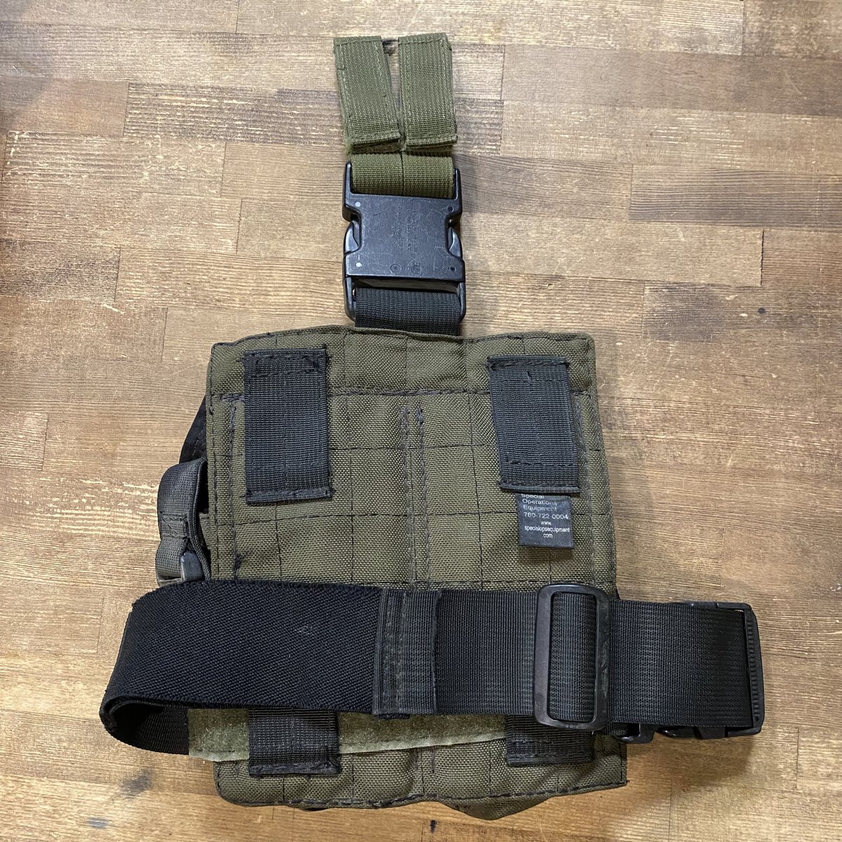 受注生産◇当店オリジナル品SOE型レッグダンプポーチ新品