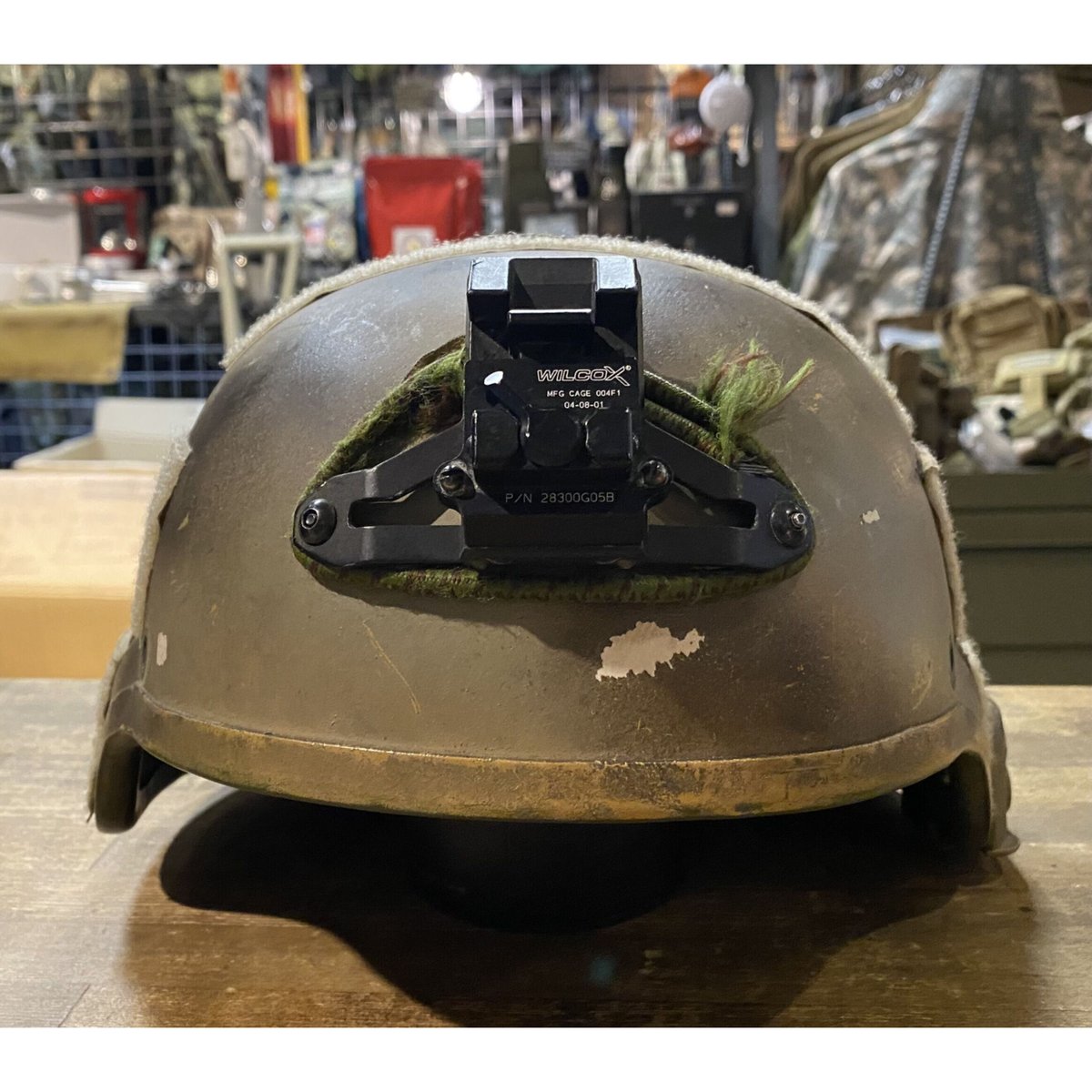 2005年製MSA MICH 2000 OD 隊員カスタム品 | 第三商店