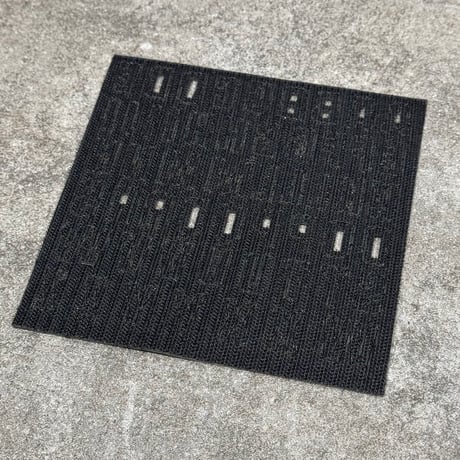アルファベット　シート　パッチ　切り抜き