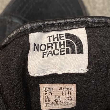 USED US-9.5 27.5cm THE NORTH FACE × VANS スニーカー　002
