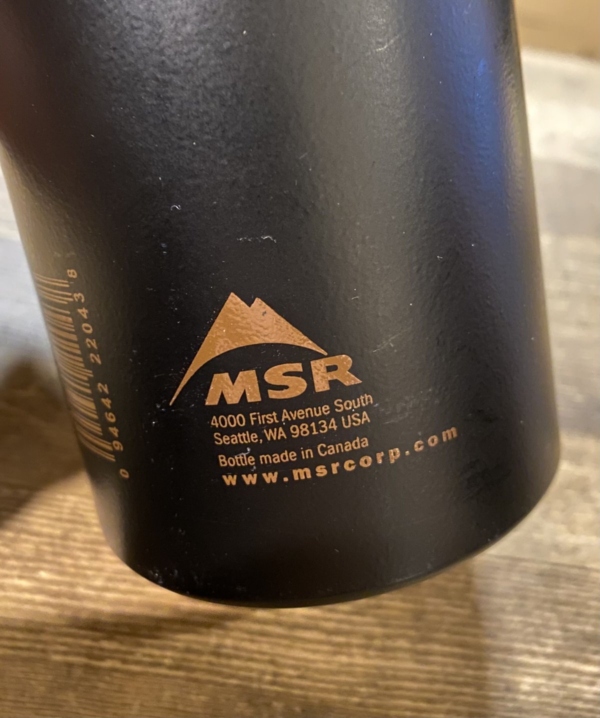 激レア カナダ軍モデル MSR 燃料ボトル 20oz ブラックボトル 激レア カナダ軍モデル MSR 燃料ボトル 20oz ブラックボトル