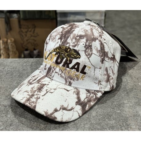 natural gear スノーカモ　キャップ　新品
