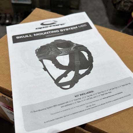 実物 OPS-CORE SKULL MOUNTING SYSTEM MBS